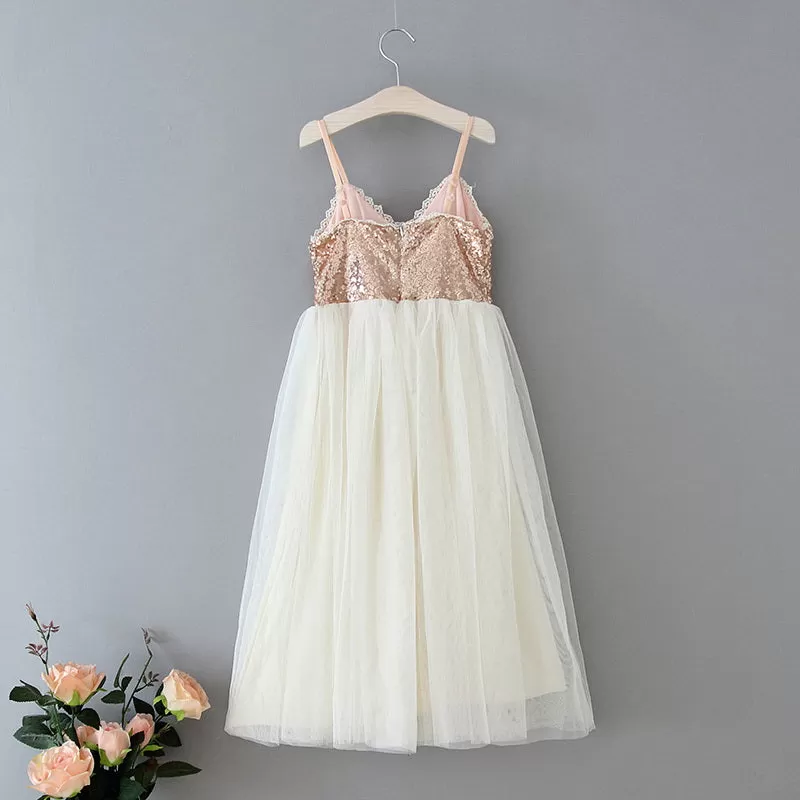 The Ingrid Dress - Rose Gold