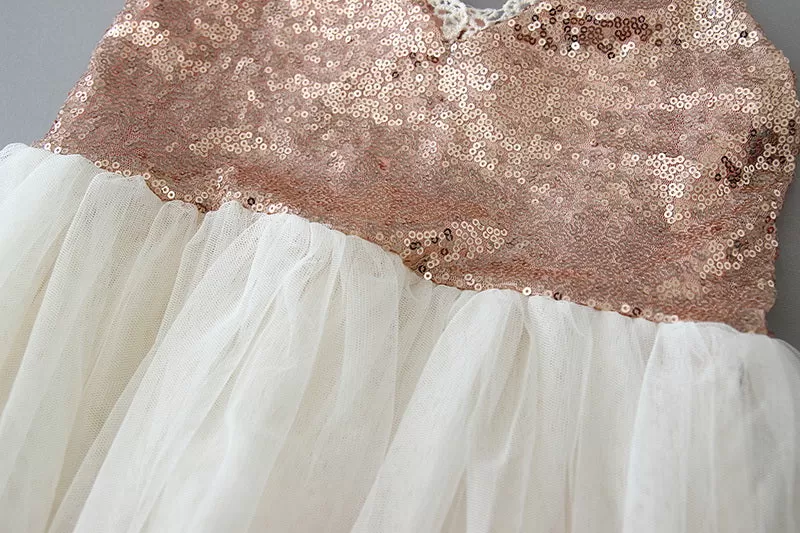 The Ingrid Dress - Rose Gold