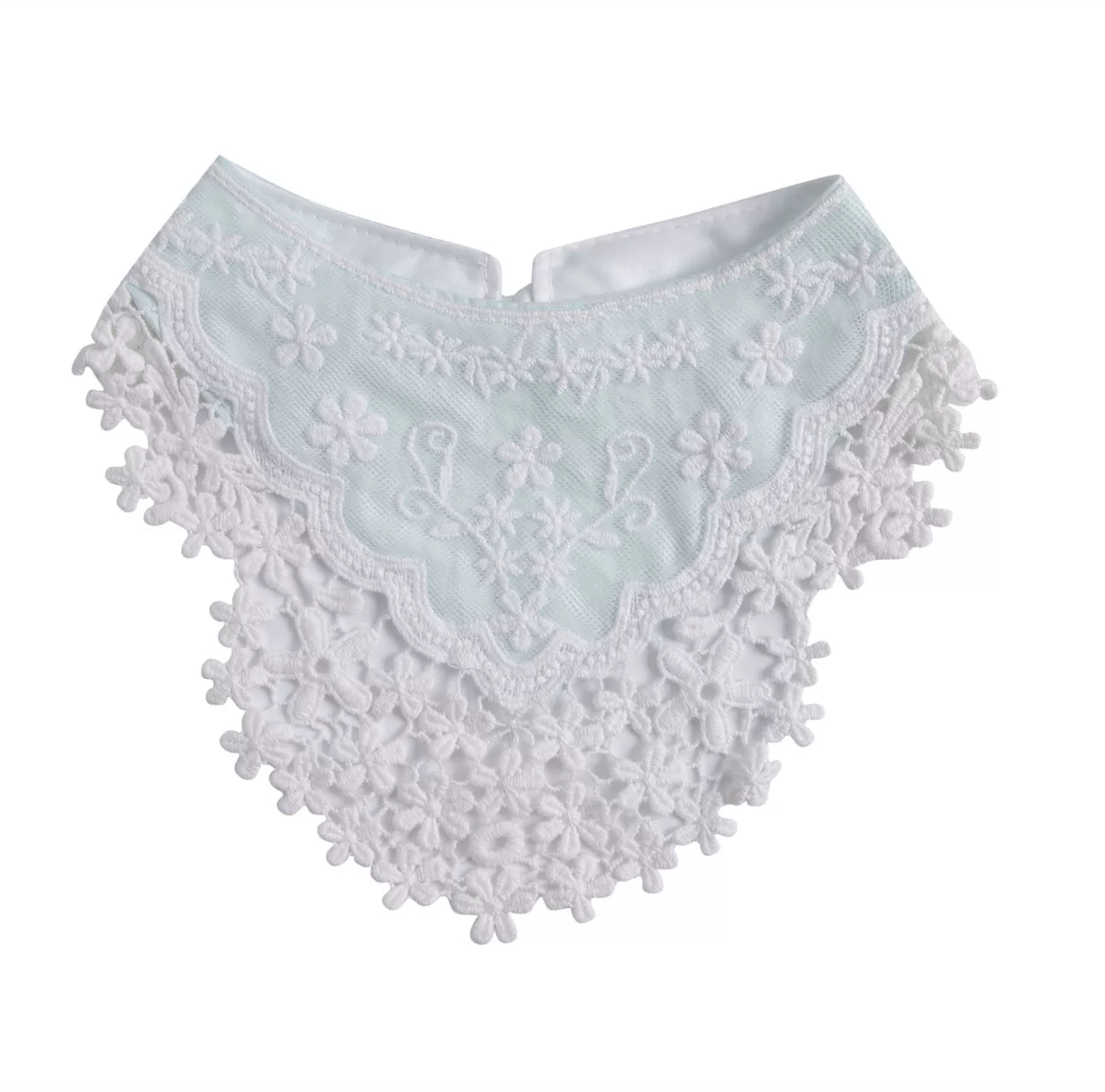 The Lace Bandana Bib