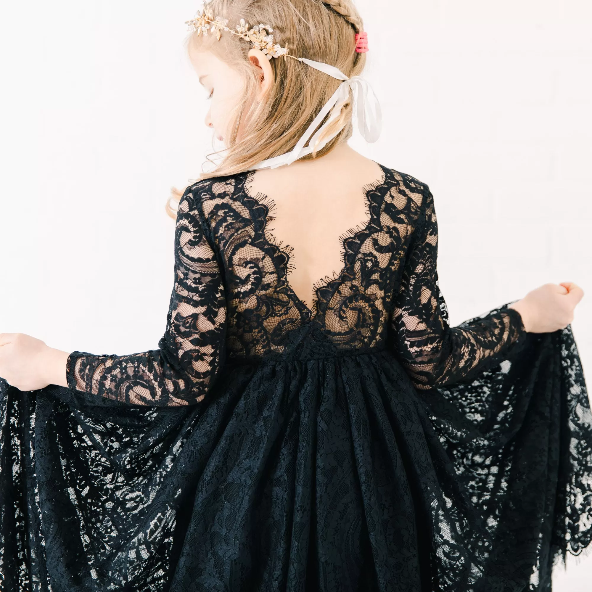 The Paisley Dress - Black