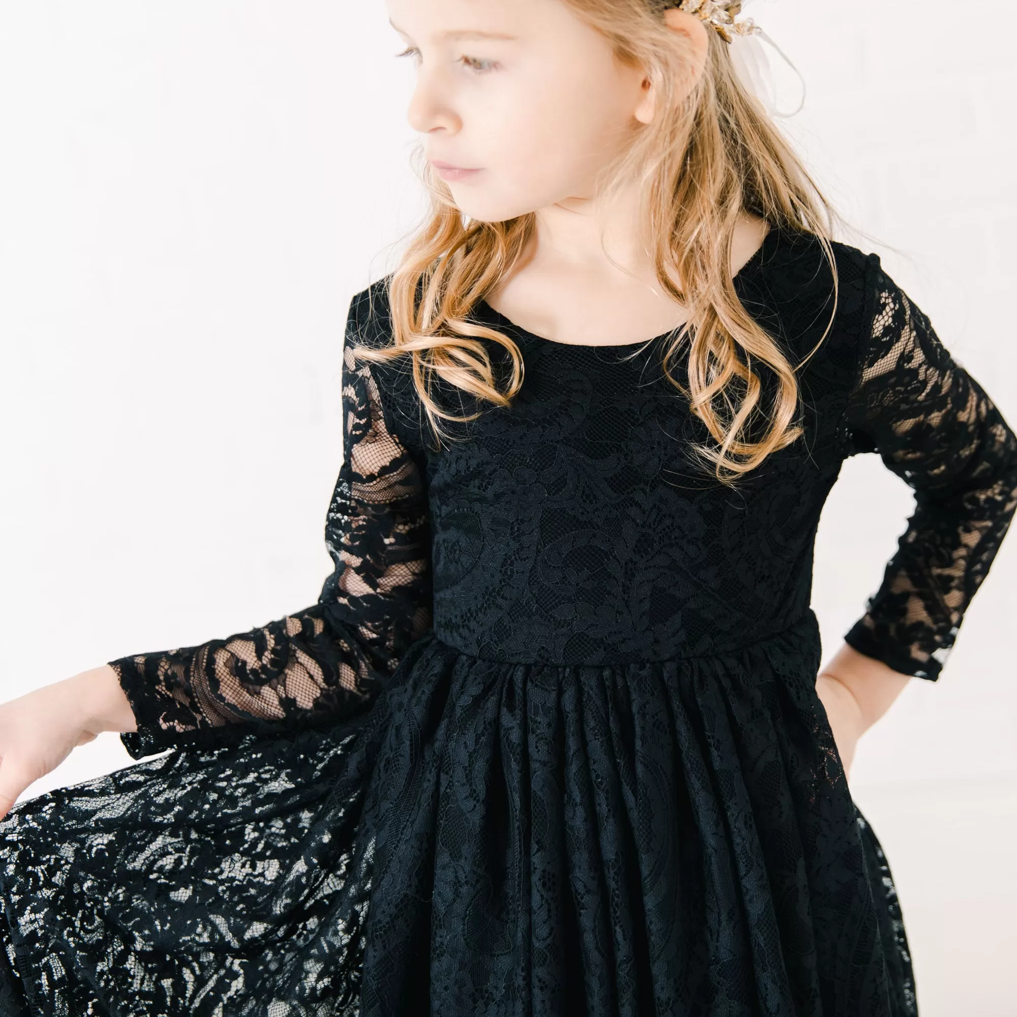 The Paisley Dress - Black