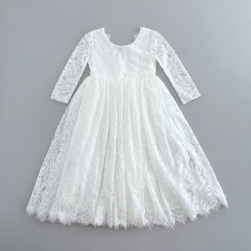 The Paisley Dress - White