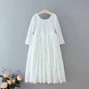 The Paisley Dress - White