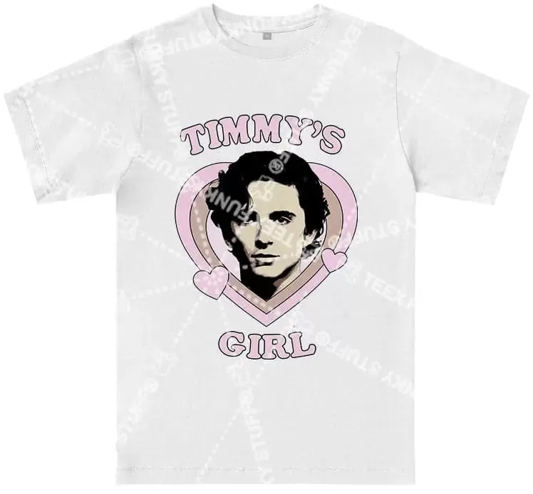 timmy’s girl Tee - White