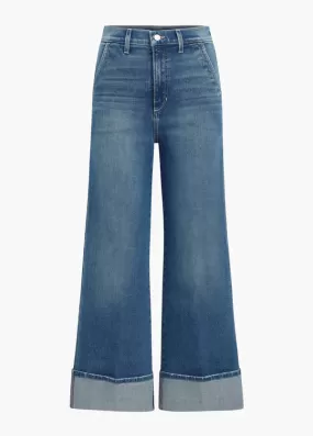 Trixie High Rise Cuffed Trouser Jeans