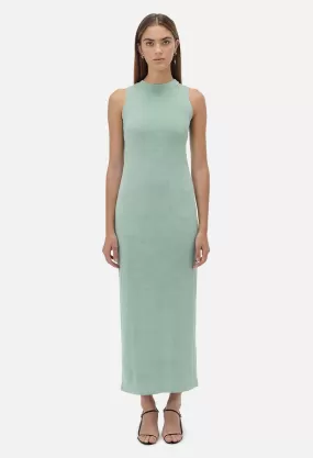 Velvet Jersey Maxi / Celadon