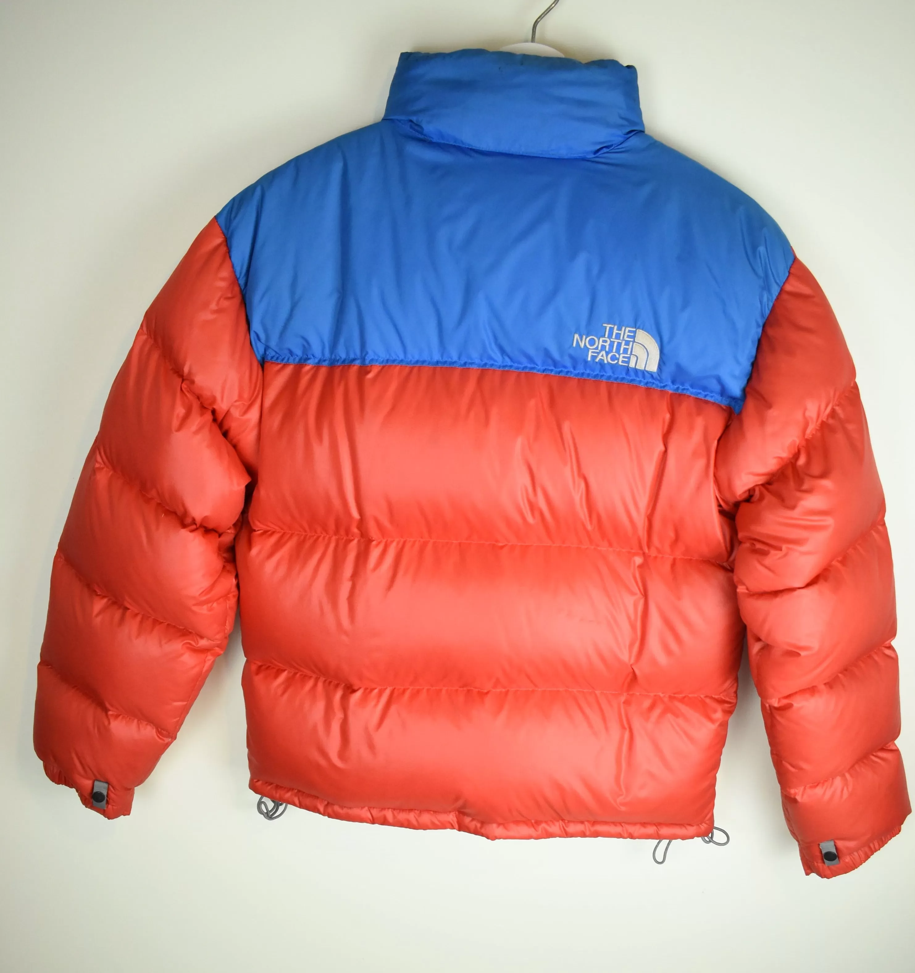 Vintage North Face 700 Nuptse Puffer Red/Blue Medium