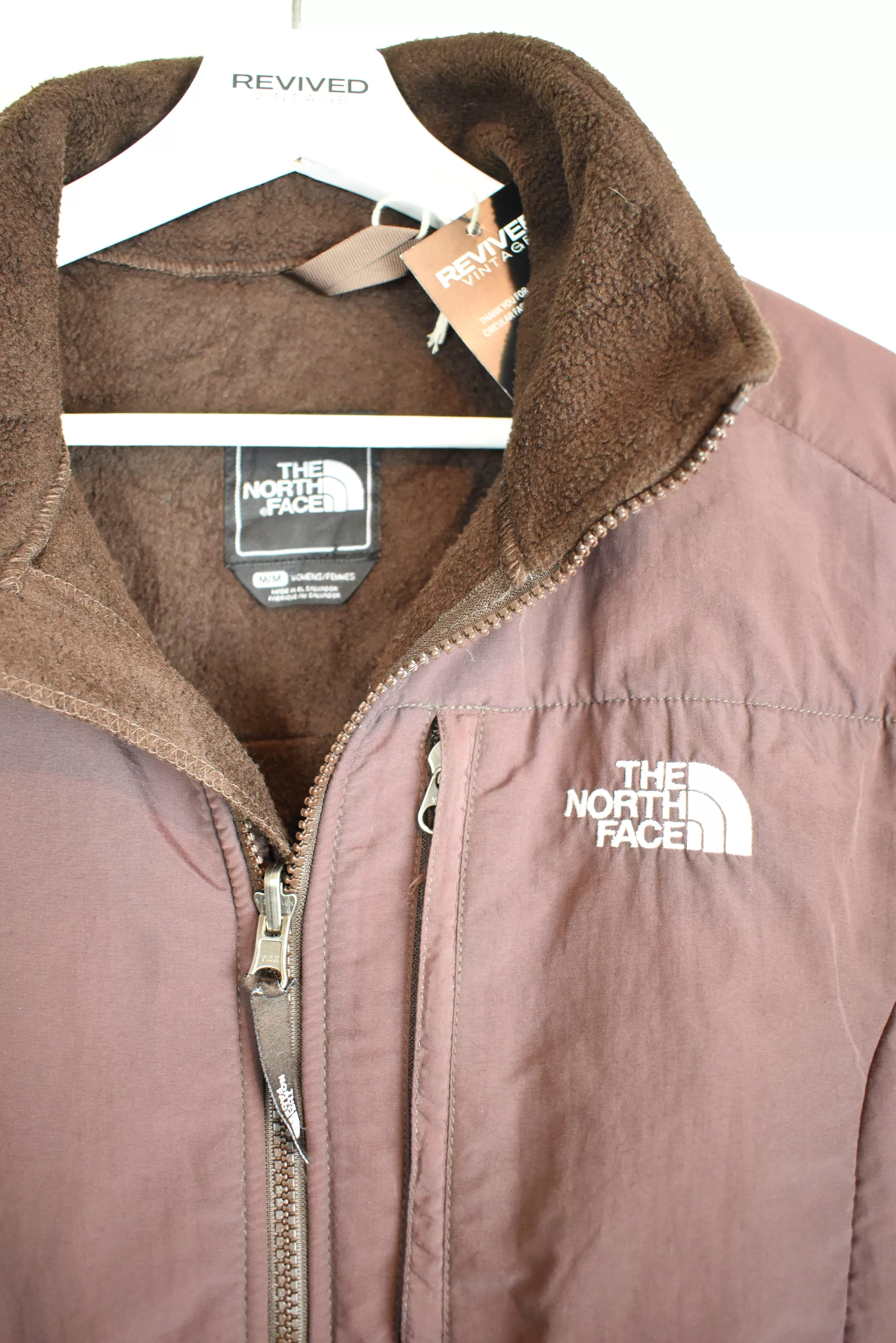 Vintage North Face Denali Brown Fleece Medium