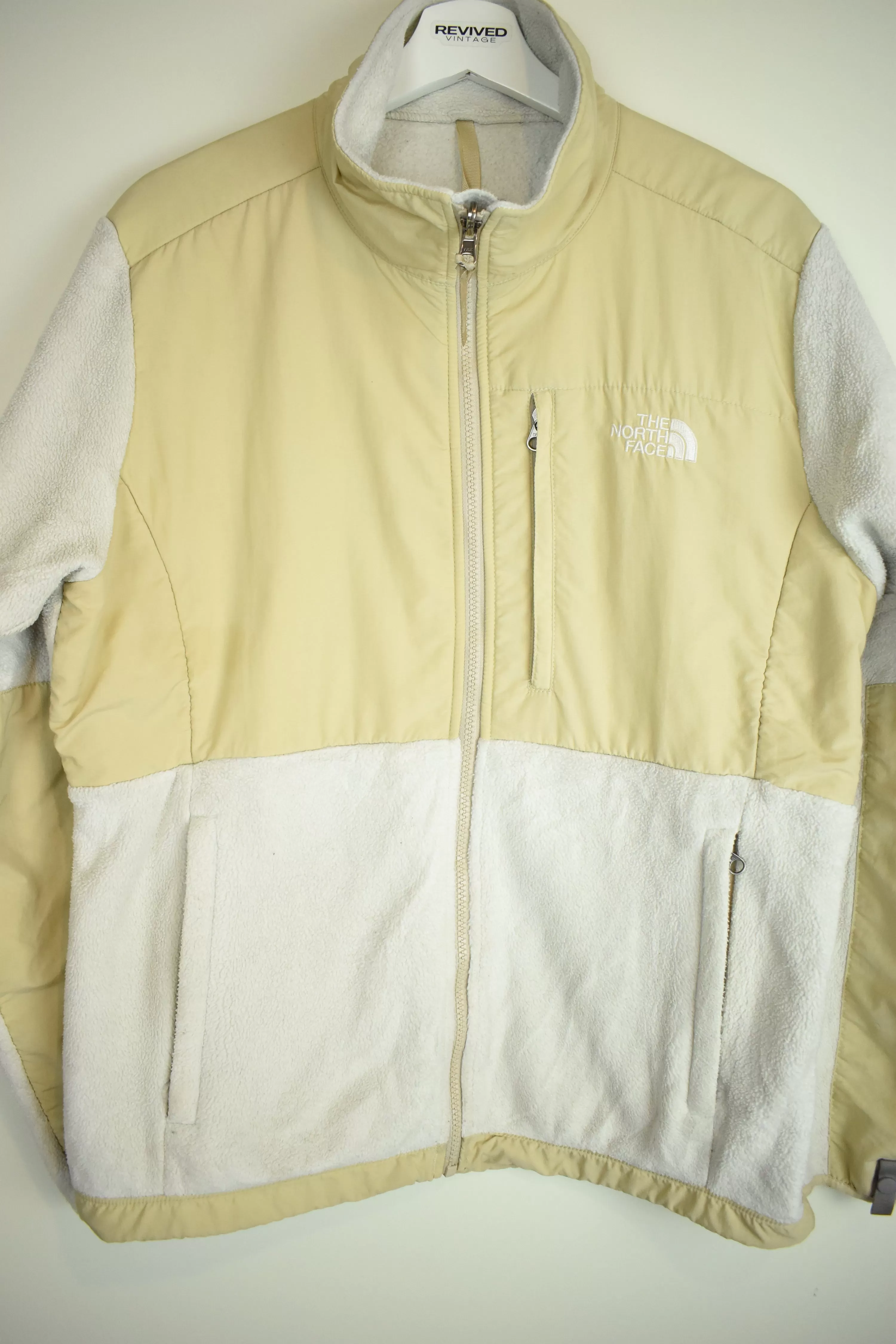 Vintage North Face Denali Cream Fleece Large