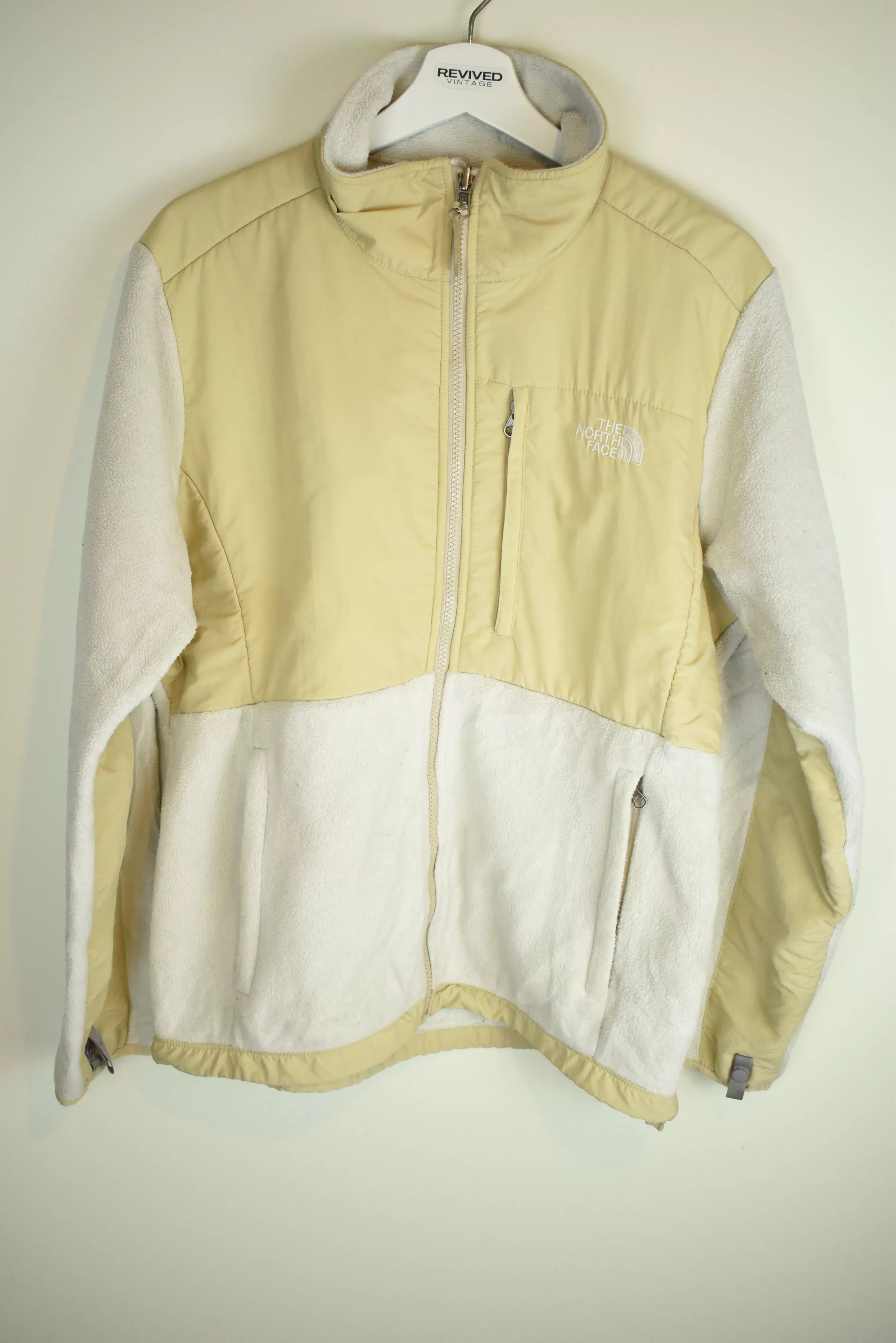 Vintage North Face Denali Cream Fleece Large