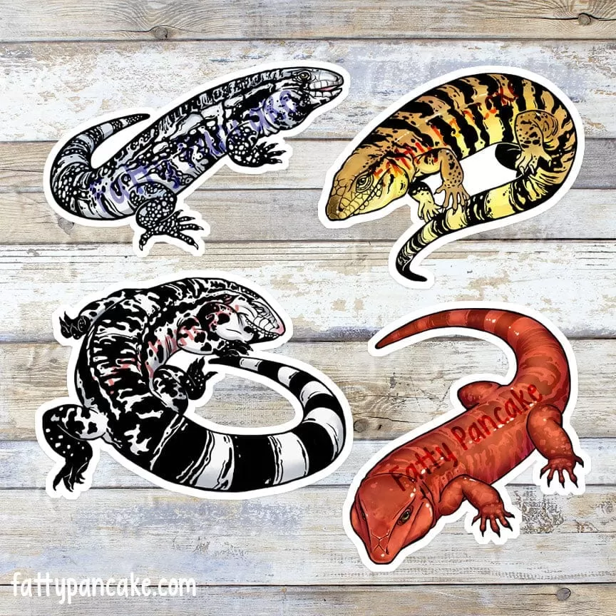 Wholesale - Tegu Sticker Pack