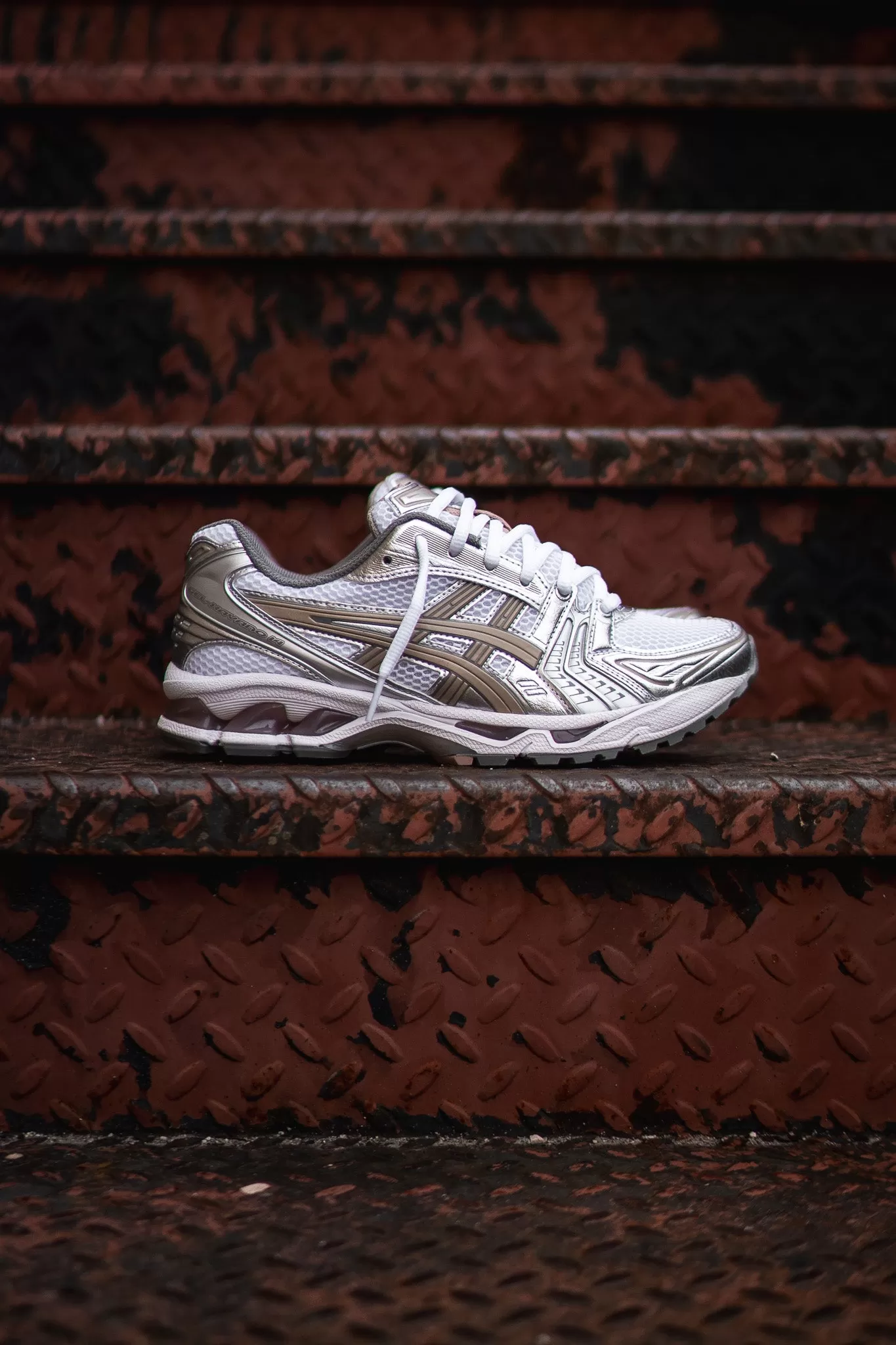 Women Asics Gel-Kayano 14 (White/Moonrock)