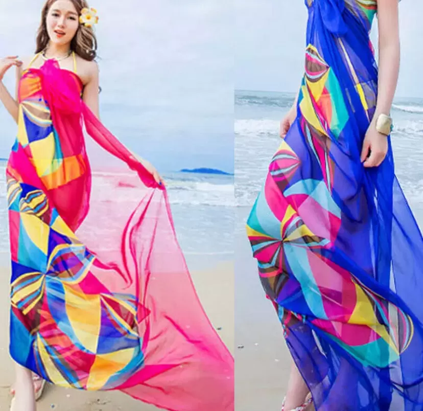 WOMEN GRACE FLOW BEACH COVER UP